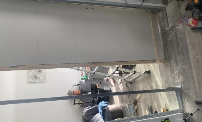 installations de bloc de port et du placo b13 pour séparé la chambre et le salon , Marseille, DH Solution 13