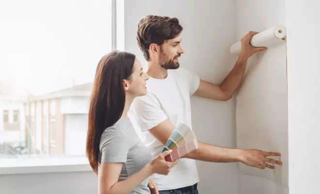 Pose de papier peint, Marseille, DH Solution 13